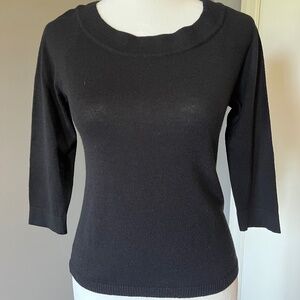 Max Mara black sweater